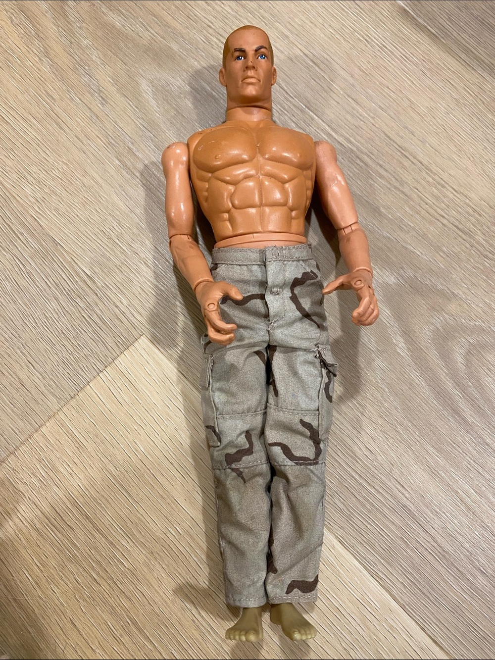 Vintage 1996 Hasbro GI Joe 11” Action Figure Army Military Action Fig.